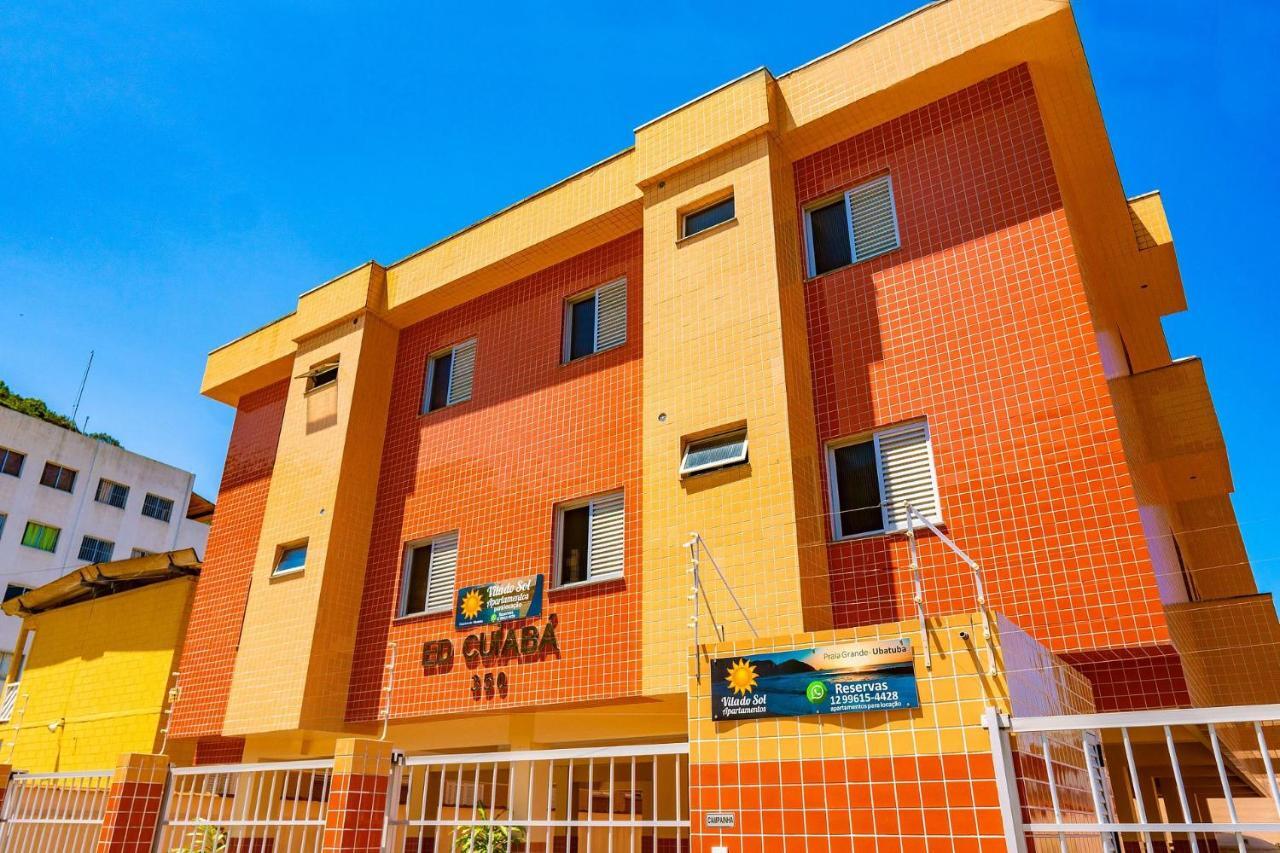 Apartamento Praia Grande Ubatuba 2 Vagas Garagem Internet Wifi Kültér fotó