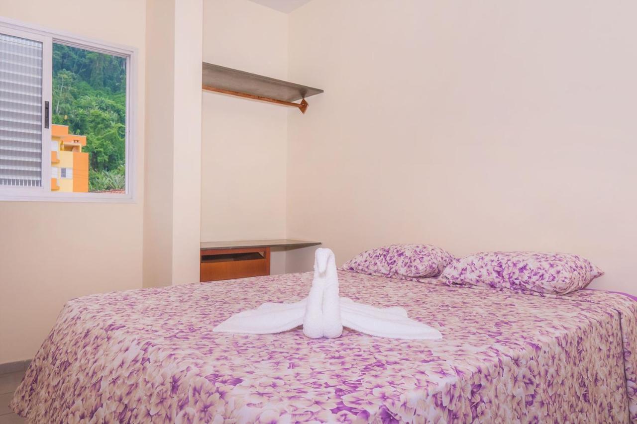 Apartamento Praia Grande Ubatuba 2 Vagas Garagem Internet Wifi Kültér fotó